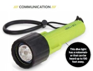 Dive Torch Light Noise Maker