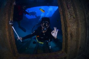 An Underwater Scuba Selfie Accident