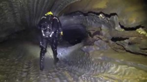 Diving “The Secret” An Air Filled Tunnels Of Bjuralven