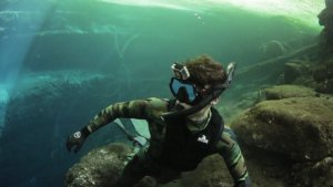 Diving a Newly Discovered Secret Swimming Hole
