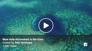 Newly Discovered Blue Hole In The Great Barrier Reef 