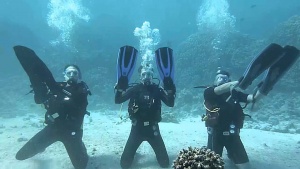 Pharrell – Happy Scuba Divers