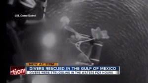 Coast Guard Rescues Scuba Divers Lost At Sea 