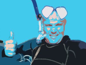 The Look Of An Old School Scuba Diver