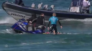 Surfer Had To Punch Shark During Competition