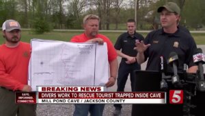 Thai Rescue Diver Rescued From Cave in Tennessee